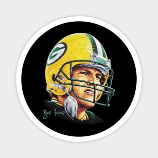 90s Football Brett Favre - Packers - Classic Magnet